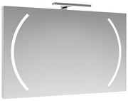 Specchio con illuminazione integrata bagno rettangolare Boomerang H 70 x P 2.5 cm