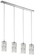 Eglo 96929 - Lampadario a sospensione con filo ESTEVAU 4xE27/28W/230V