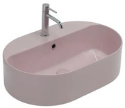 Lavabo da appoggio OLYMPIA CERAMICA ovale in ceramica L 60 x H 17 x P 40 cm multicolore