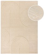 Tappeto in lana beige 160x230 cm Zen Garden - Flair Rugs