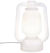 Lampada da terra bianca 110 cm IP44 - STORM Extra Large