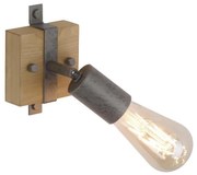 Leuchten Direkt 13471-79 - Luce Spot da parete SLAT 1xE27/40W/230V