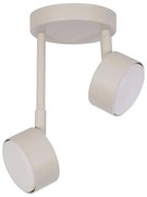 Lampadario a sospensione con supporto rigido NEMO 2xGX53/12W/230V beige