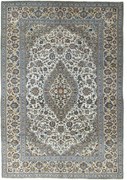Kashan Tappeto persiano 210x300 Beige (Iran) Annodato A Mano