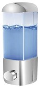 Dispenser Sapone Liquido a muro con inserti Cromo 500ML