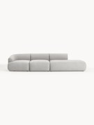 Chaise longue XL componibile in bouclé Sofia