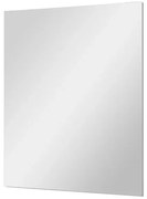 Specchio bagno 60x80 cm a filo lucido con installazione reversibile