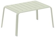 Tavolino da esterno Idaho NATERIAL in alluminio verde 59x41cm