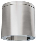Applique da soffitto IP54 GU10 in Alluminio e Vetro - Inox Colore del corpo Inox