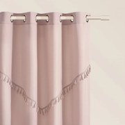 Tenda rosa CHLOE con occhielli 140x280 cm