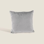 Velluto cuscini quadrati disponibile in diverse colorazioni in velluto impermeabile grigio chiaro