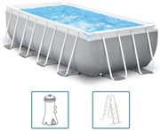Intex - Set Piscina Prism Frame Rettangolare 400x200x100 cm