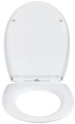 WENKO 24081800-Sedile per WC BALTIC 38,8x45 cm multicolore/bianco
