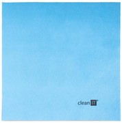 CLEAN IT CL-710 - Panno di pulizia in microfibra 19x19 cm blu