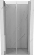 Mexen Mist porta doccia a battente 85 cm, trasparente, cromo - 8A7-085-000-01-00