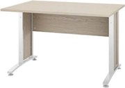 Scrivania Prima 120x80x74h Bianco Quercia
