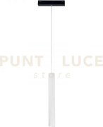 Sospensione davinci tubo bianco led 48v 3w 300lm 3000k 30x16,1x3,5cm