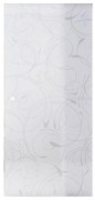 Anta per porta scorrevole Secret Rose in cristallo L 73 x H 212 cm sp.8 mm reversibile