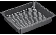 Bosch - Piatto rettangolare nero HZ633070 per Forno Siemens e stufa