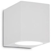 Applique Moderna Up Alluminio Bianco 1 Luce G9 3W 3000K Luce Calda