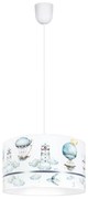 Lampadario per bambini PIKKI 1xE27/60W/230V blu