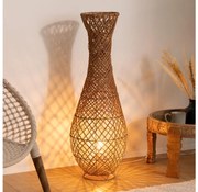 Atmosphera - Lampada con piedistallo ELOISE 1xE27/40W/230V rattan