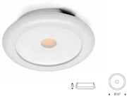 Athena illuminazione faretto pegaso 1x2,6w 140ma 120° bianco ww Orione