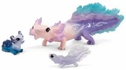 Personaggi d'Azione Schleich Salamandre Axolotls 3 Pezzi