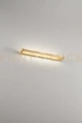Slim applique in metallo oro opaco led 24w cct 2700k 3000k 4000k 19...
