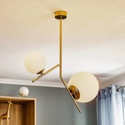 ALDEX Lampada a sospensione Dione, 2 luci, oro