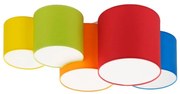 Plafoniera per bambini MONA KIDS 5xE27/15W/230V
