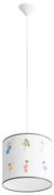 Sollux SL.1416 - Lampadario a sospensione per bambini FAIRY 1xE27/15W/230V diametro 30 cm