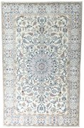 Nain Tappeto persiano 200x310 Beige (Iran) Annodato A Mano