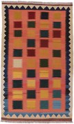 Kilim Tappeto 260x160 (Iran) Tessuto A Mano