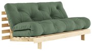 Divano letto verde 160 cm Roots - Karup Design