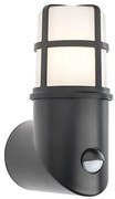 Redo 90201 - Lampada da esterno con sensore TRITON 1xE27/28W/230V IP54 nero
