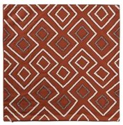 Fodera per cuscino DKD Home Decor Terracotta Geometrico 50 x 1 x 50 cm