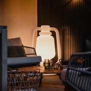 Lampada da terra intelligente bianca 110 cm con Wi-Fi G95 - Storm Extra Large