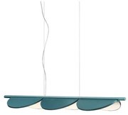 Flos - Almendra S3 Lampada a Sospensione Bay Blu Metallico Flos