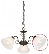 Globo - Vetro di ricambio per lampadario SAVAI E27