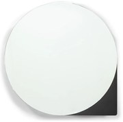 Mobile per bagno nero in metallo da appendere/con specchio 55x55 cm Sonnet – Spinder Design