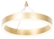 Lampada a sospensione in ottone 30 cm incl. LED dimmerabile a 3 step - Lyani