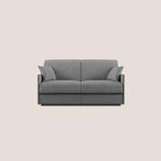 Evans Divano letto in morbido tessuto impermeabile T02 grigio
