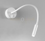 Applique flex in metallo colore bianco minispy led 3w 4000k cri?80 ...