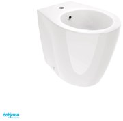 Ercos "Kite" Bidet Terra Filo Parete Monoforo Bianco Lucido