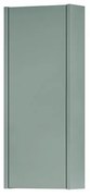 Pensile bagno Niwa laccato opaco verde timo, 1 anta apertura da sinistra P 17 x L 30 x H 78.5 cm