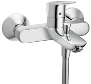 Rubinetto per vasca getto laminare cristallino My Cube per muro cromo HANSGROHE