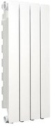 Radiatore acqua calda PRODIGE MODERN in alluminio, 4 elementi, interasse 700 mm, bianco