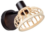 Brilliant - Lampada da parete NORAH 1xE14/28W/230V bambù
