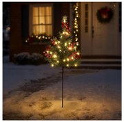 Decorazione natalizia LED/1W/230V 75 cm IP44 verde